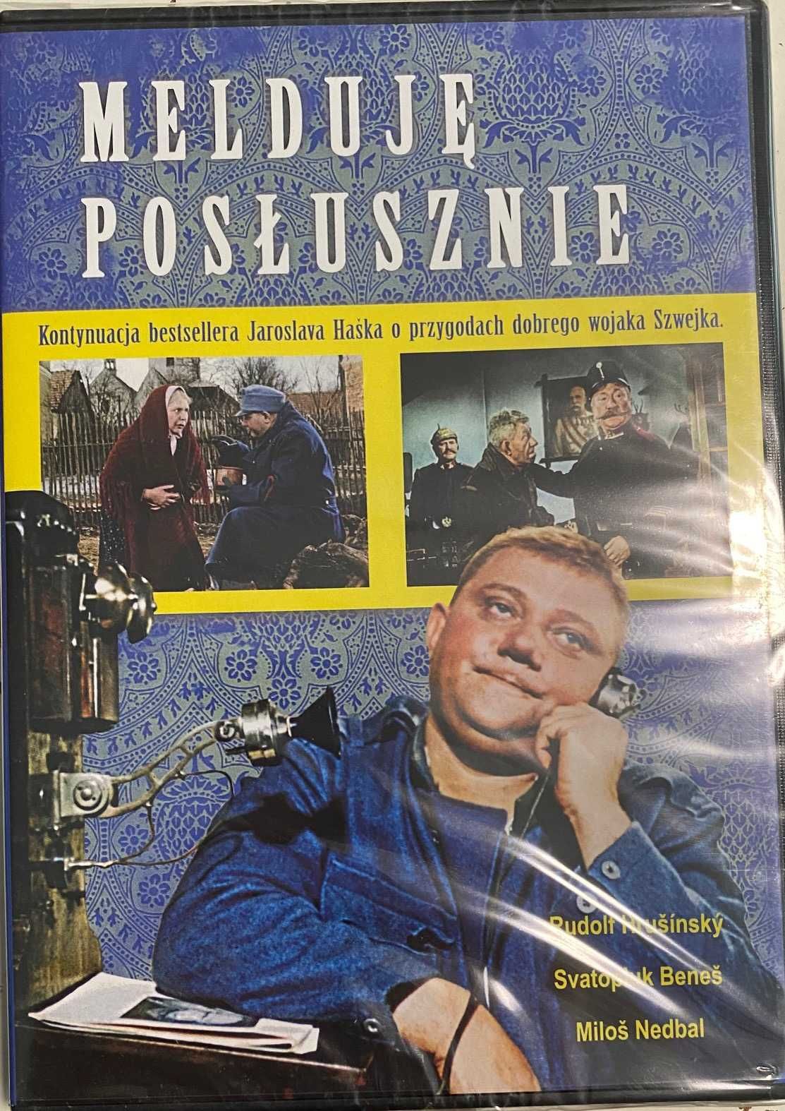 DOBRY WOJAK SZWEJK Melduję Posłusznie /DVD/ w folii