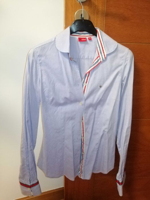 Camisa Sacoor de cor azul XS