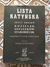 Lista Katyńska. Jeńcy obozów Kozielsk, Ostaszków, Adam Moszyński