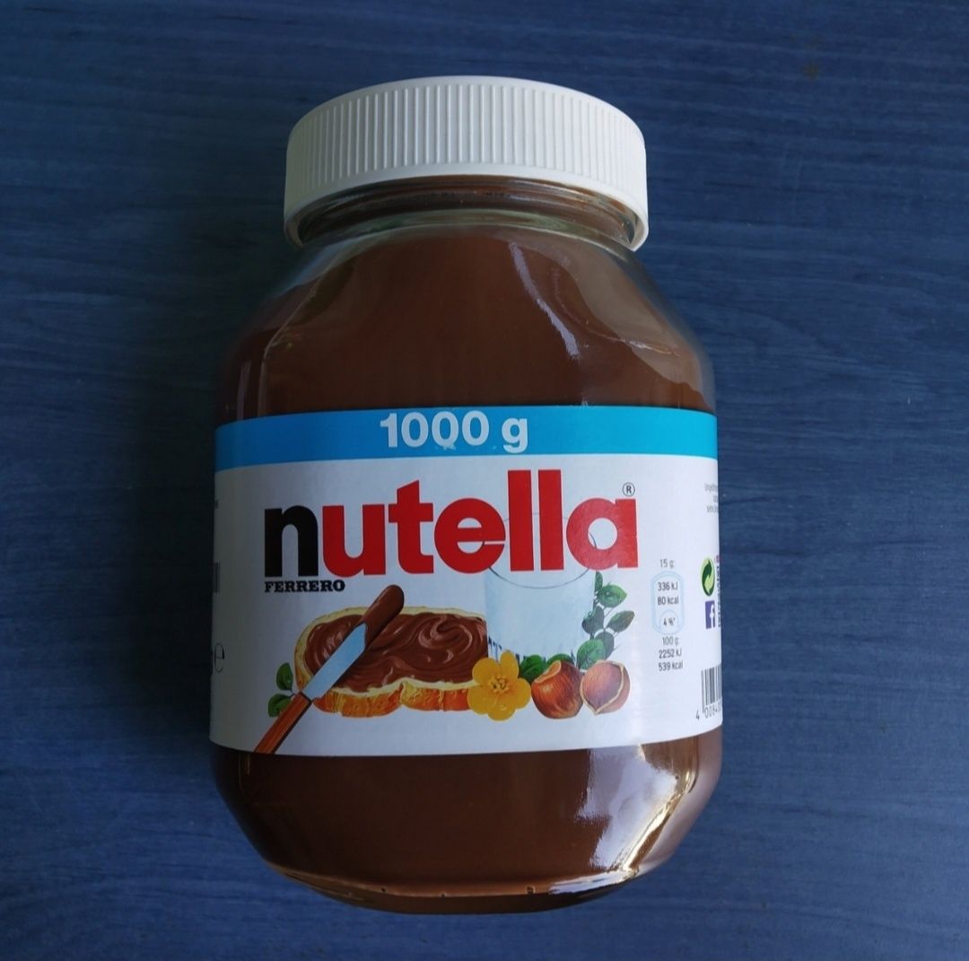 Шоколадно-горіхова паста Nutella 1000 г.
