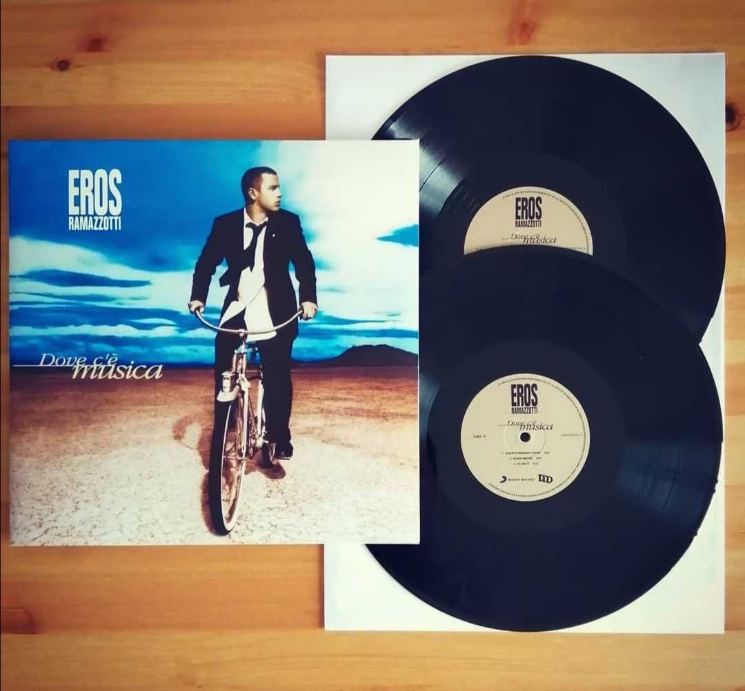 Eros Ramazzotti Vinil Dove cé Musica