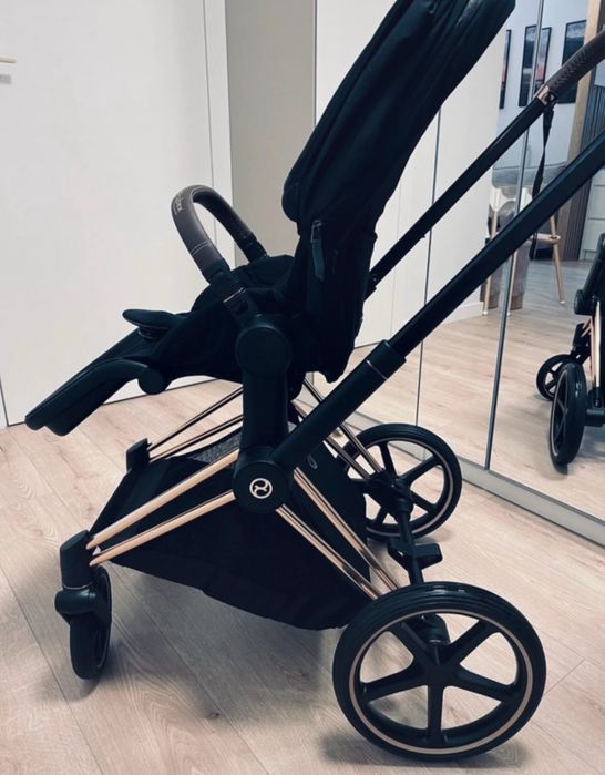Wózek Cybex Priam 4.0 deep black rose gold