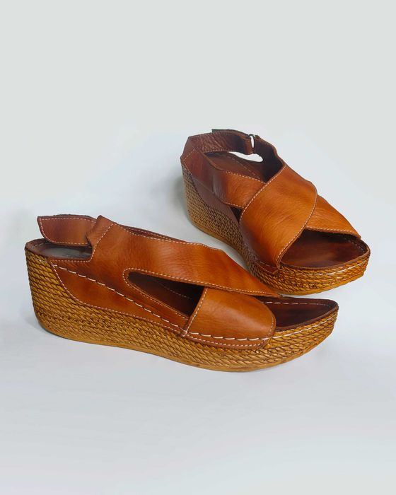 М'які шкіряні дуже зручна колодка босоніжки MARIPOSA устілка 24,5 см