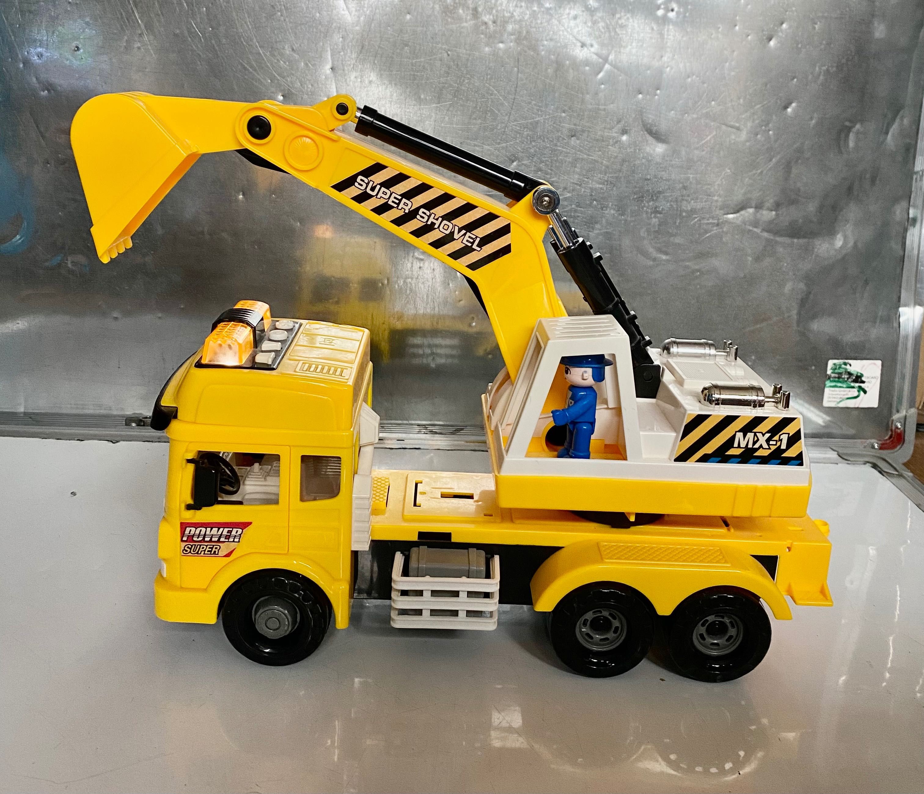 Smiki, Mega Shovel Car, koparka, światło i dźwięk, pojazd NOWA