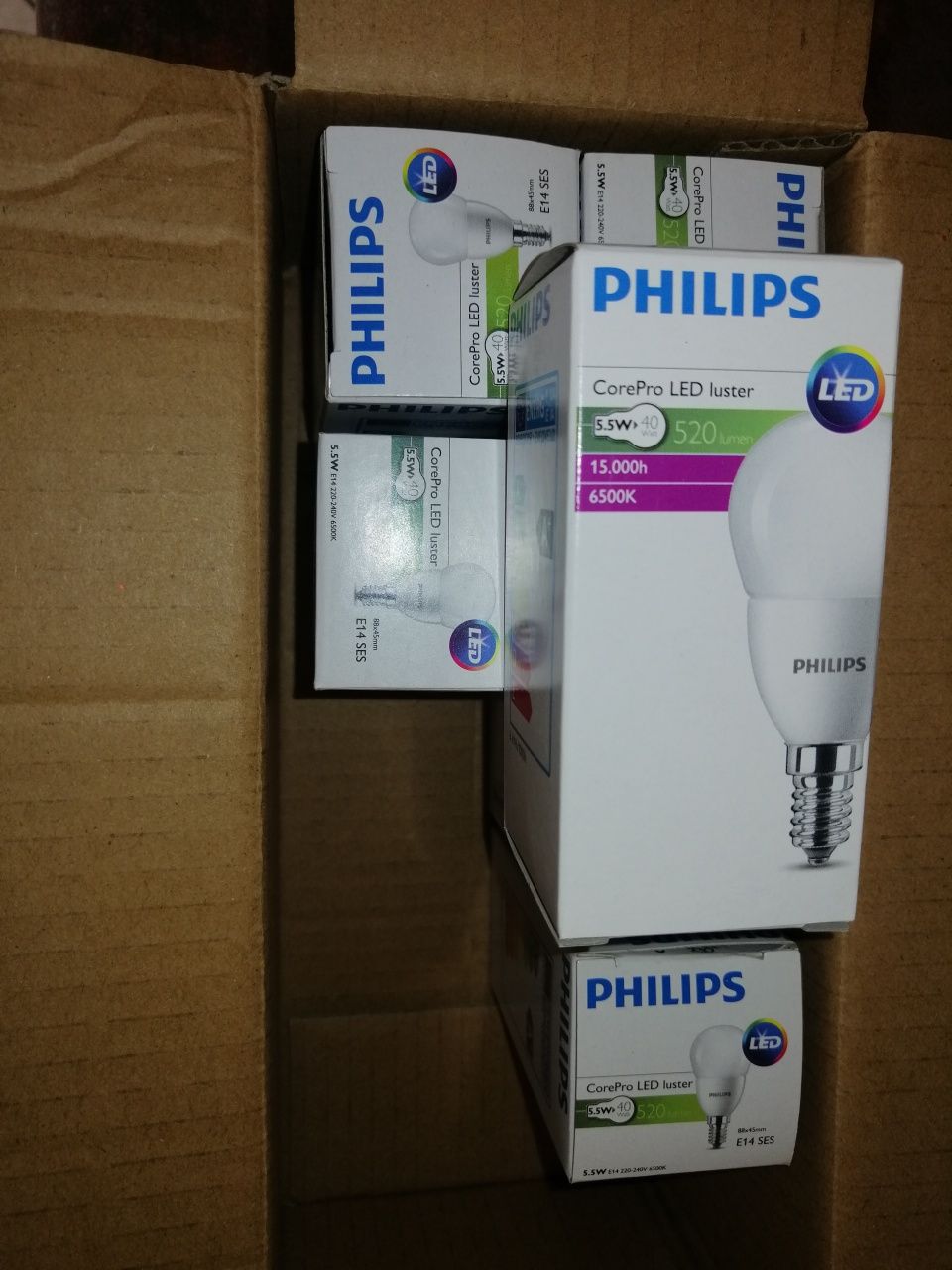Philips żarówka led E14 SES