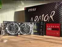ГАРАНТІЯ ТЕЛЕМАРТ! RX580 8gb MSI Armor потужна ігрова відеокарта
