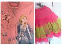 Elsa, Elza, Frozen, Kraina Lodu BLUZA  spódniczka objętość