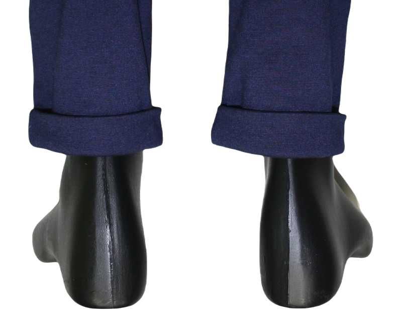 Męskie spodnie Replay - Navy ciemno-granatowe rurki nowe oryg. W30/L30