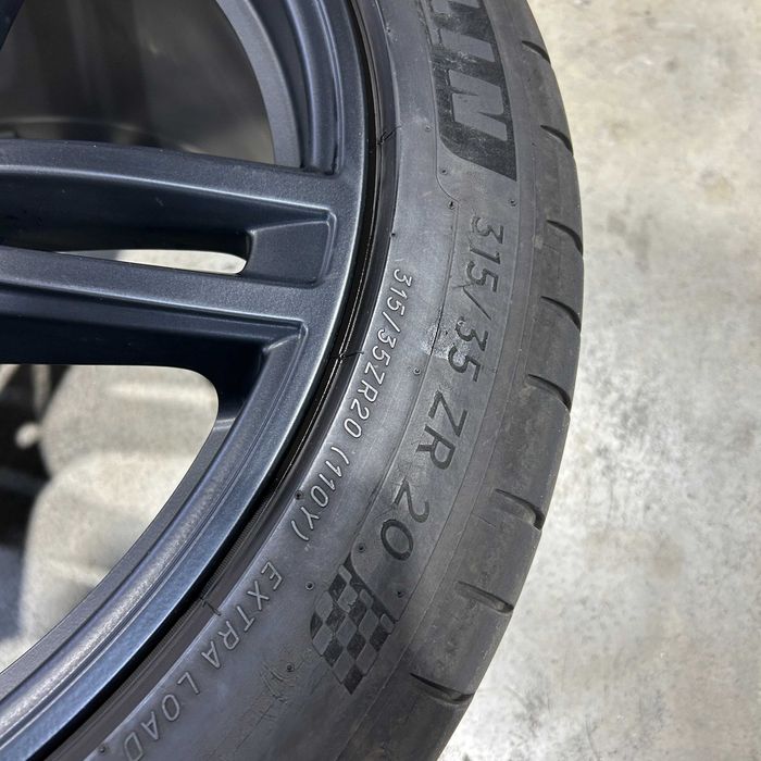 Jantes 20" Originais Porsche 5x130 c/Pneus