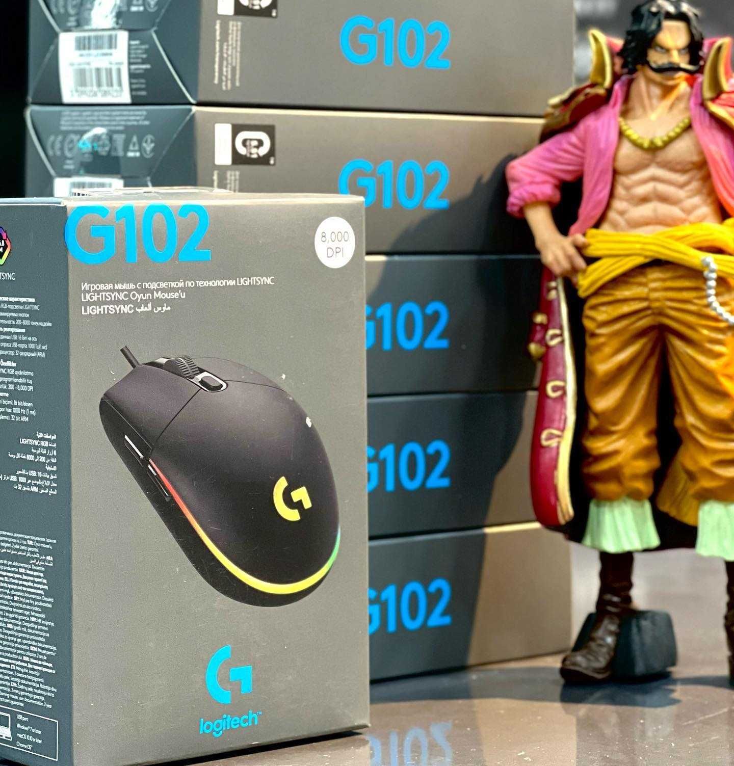 Ігрова мишка Logitech G102 Lightsync для геймерів для ПК та Ноутбука