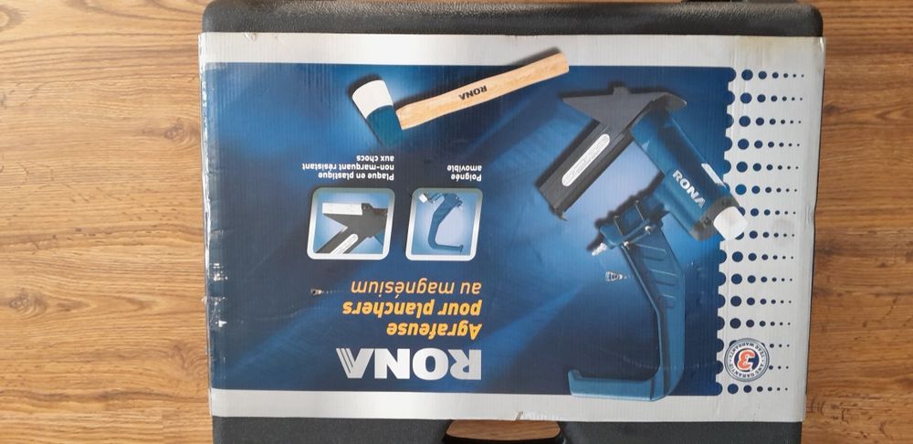 Gwożdziarka zszywacz magnezowy podłogowy