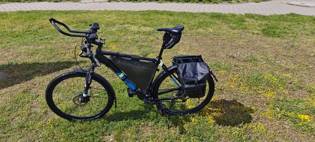 Rower górski Cube Aim Pro XL 29" MTB + sakwy torby oświetlenie lemondk