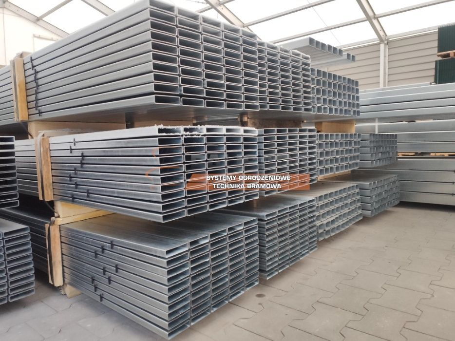 PROFIL, PROFILE OCYNKOWANE 30x40 x 2 mm - stalowy ocynkowany - 40x30mm