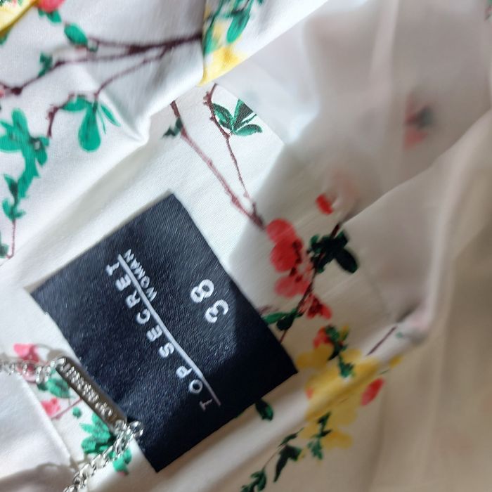 Marynarka i spódnica w kwiaty r.38 Top Secret