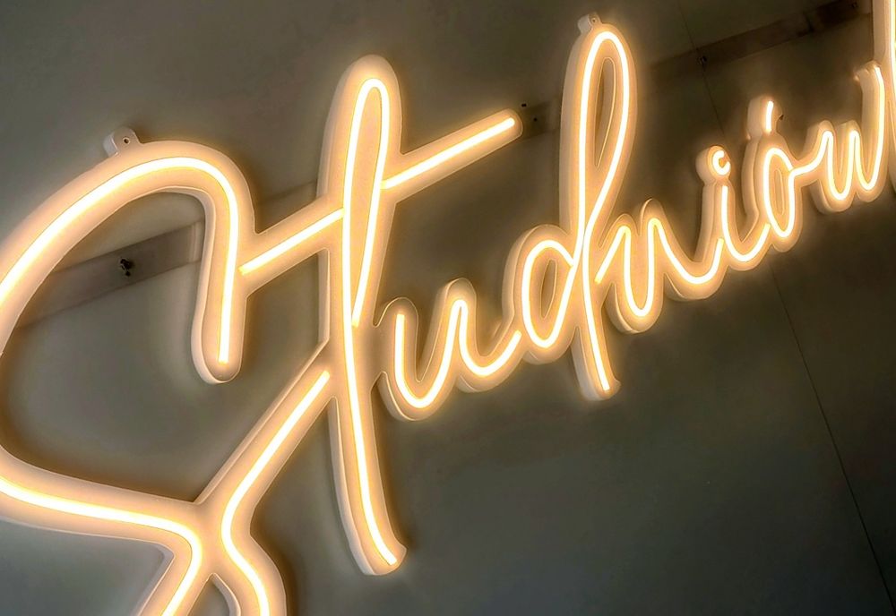 Napis podświetlany Studniówka neon LED 150x50 cm