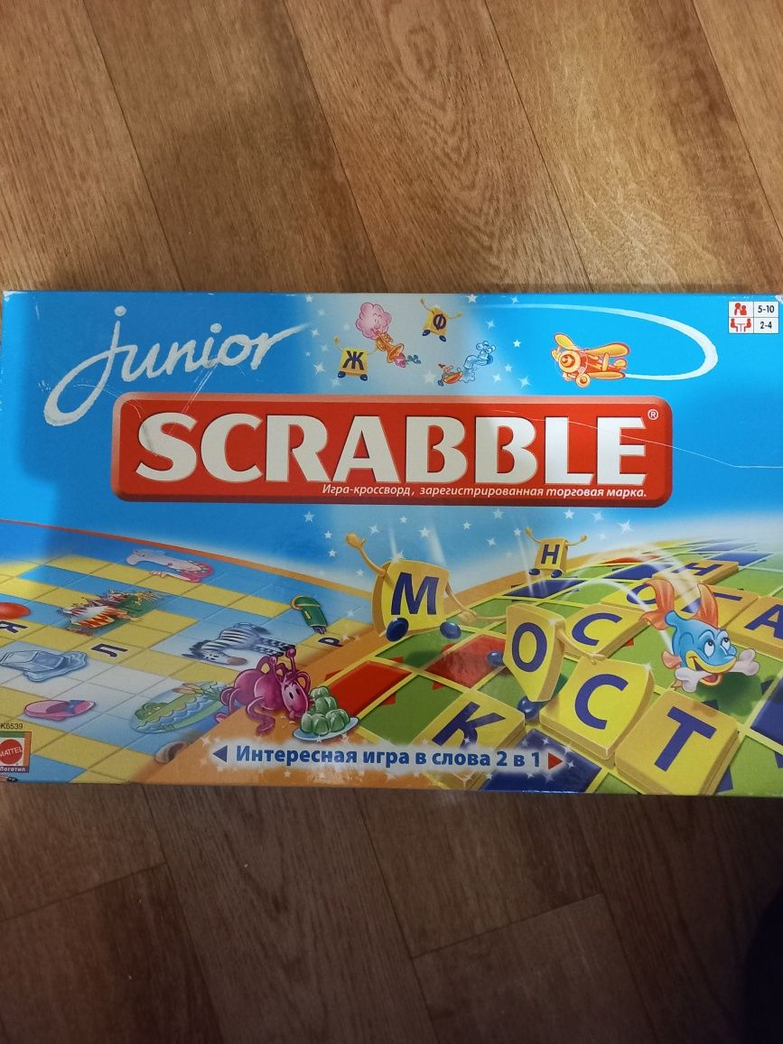 Гра настільна SCRABBLE, 5-10років