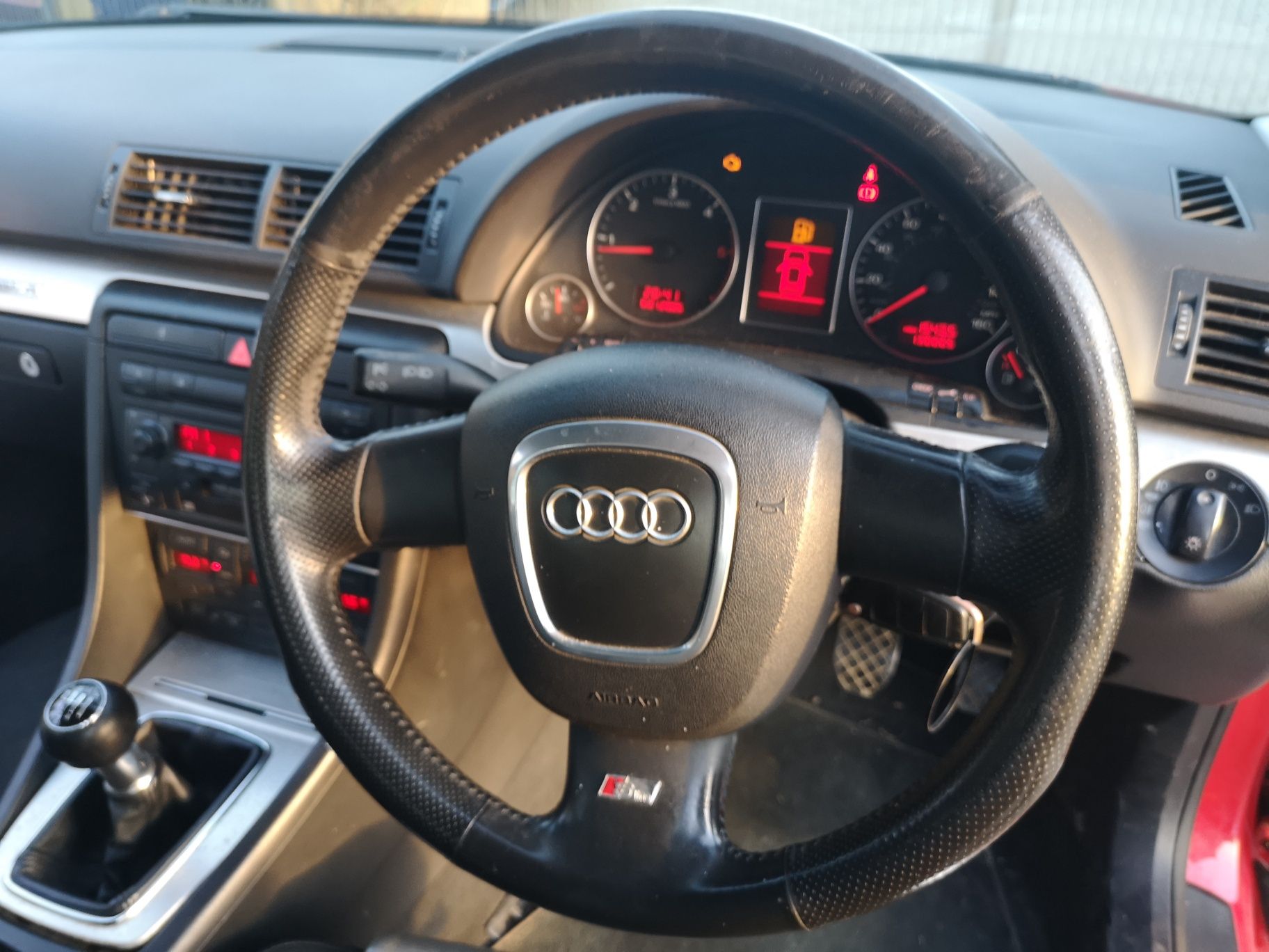 Audi S-Line a4 b7 a6 c6 kierownica skóra