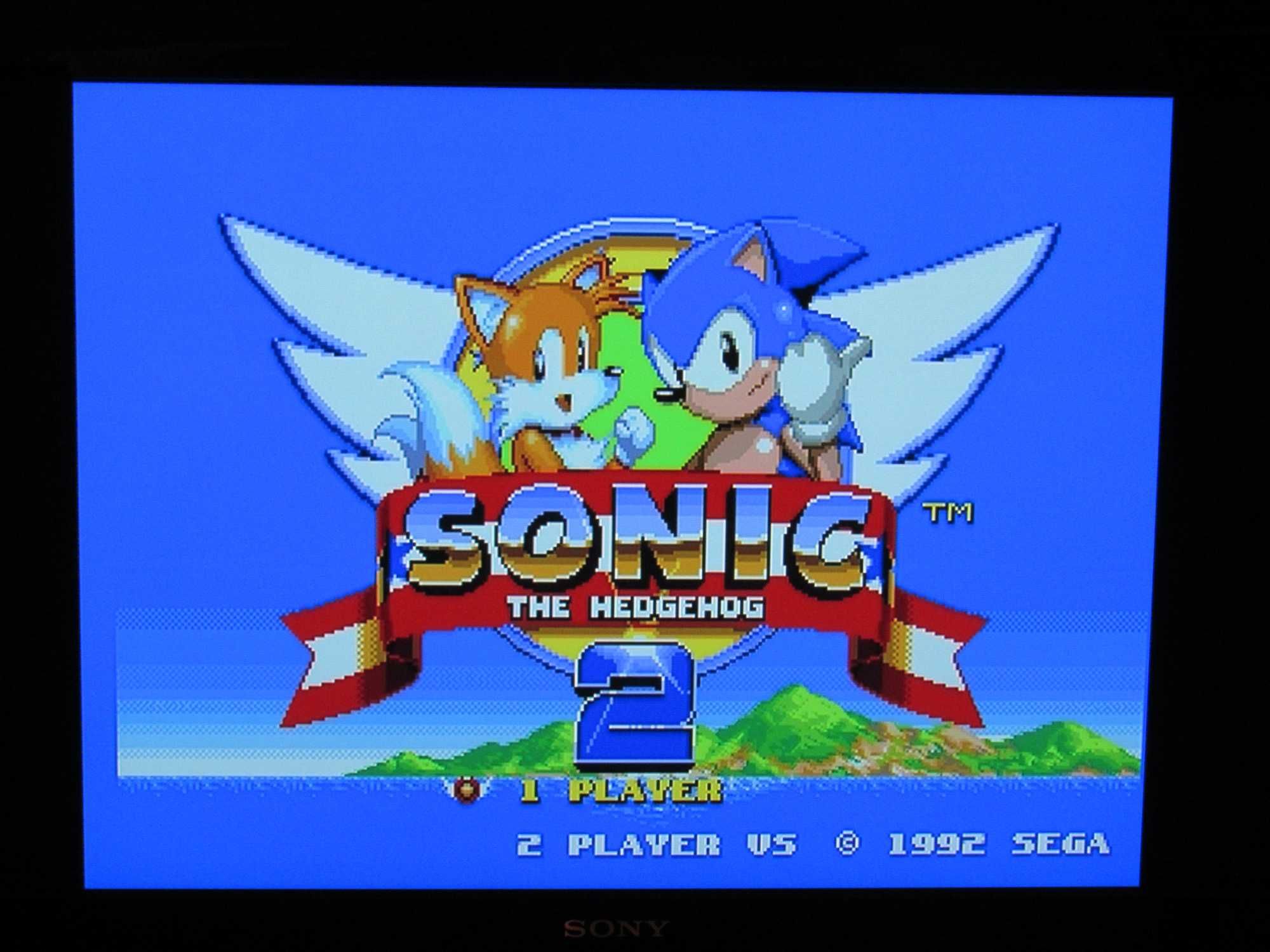 Jogo Mega Drive Sonic The Hedgehog 2 só cartucho