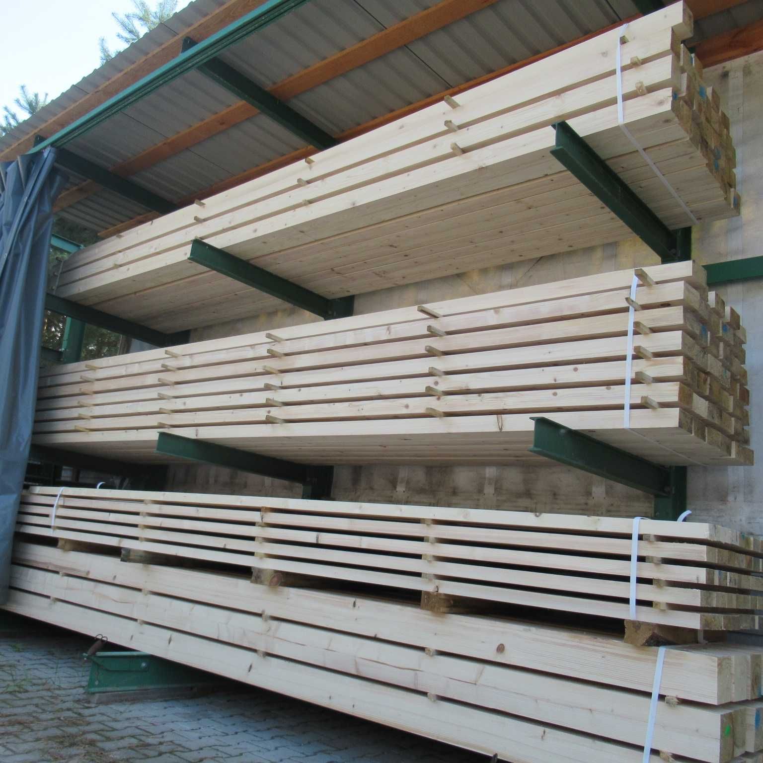 Drewno konstrukcyjne strugane