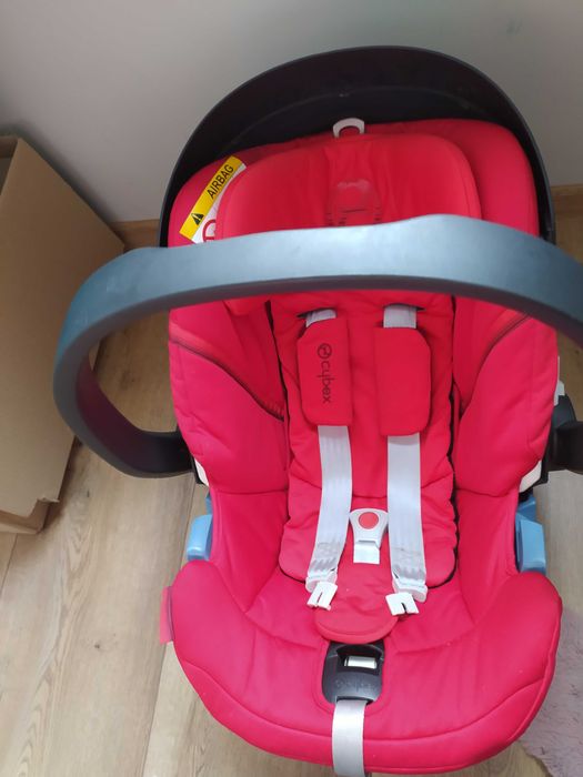 Aton 5 Cybex, Fotelik samochodowy Nosidełko czerwone