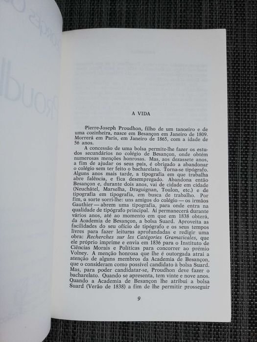 Proudhon - Georges Gurvittch (portes grátis)