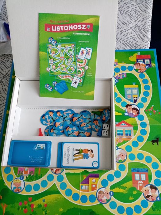 Gra Listonosz wyd. Zielona Sowa