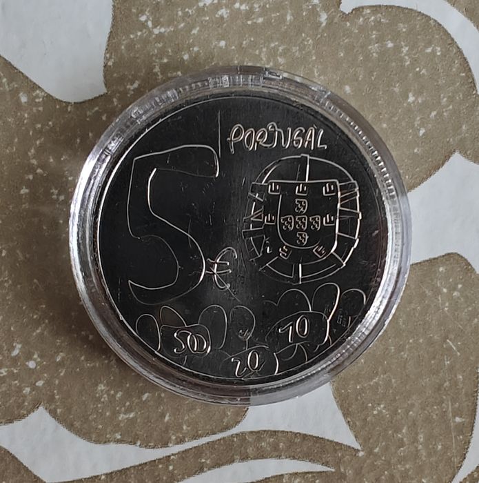 Moeda Comemorativa 5€ Conhecimento (Cuproníquel) – 2025