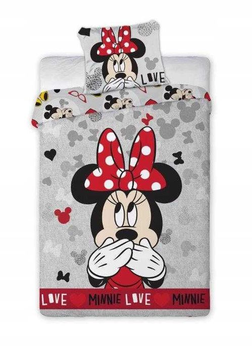 Nowa pościel dziecięca Myszka Minnie 140x200