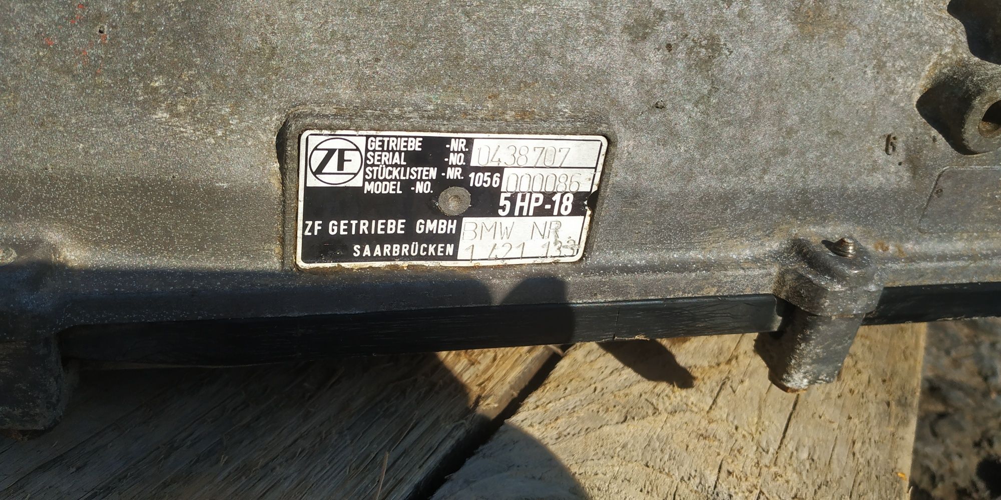 АКПП ZF 5HP18 1997г.в. стояла на е36 325tds