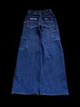 Spodnie Baggy Carpenter Navy Denim Jeans Tommy Hilfiger Nadruk Haft