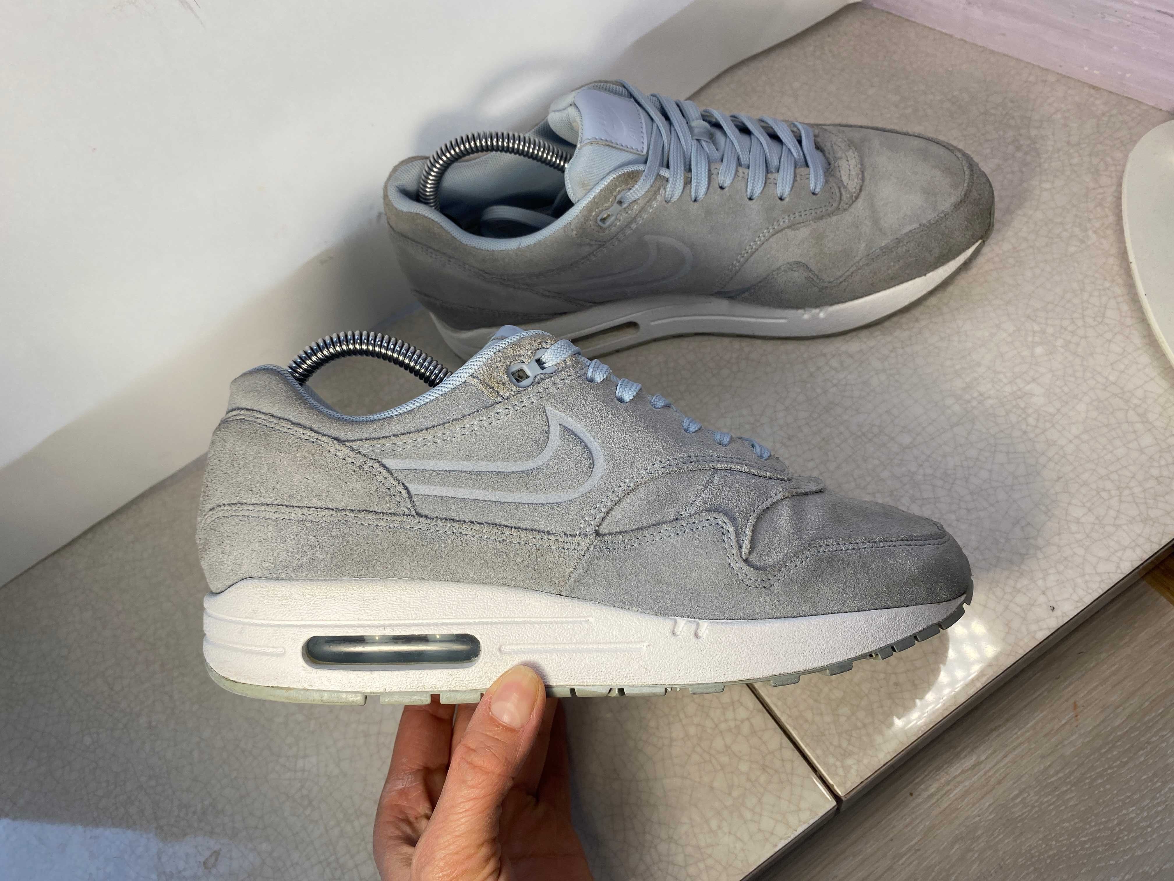 40р NIKE AIR MAX 1 PREMIUM замшевые кроссовки 26 см оригинал