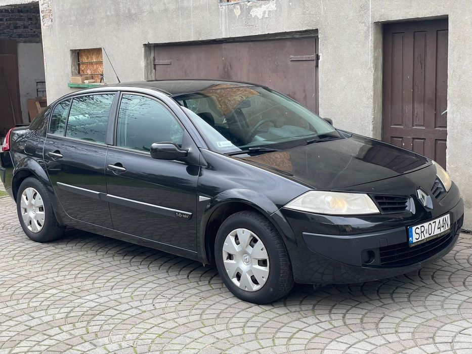 Salon Polska Renault Megane Sedan 1.6 16v benzyna z gazem Zamiana