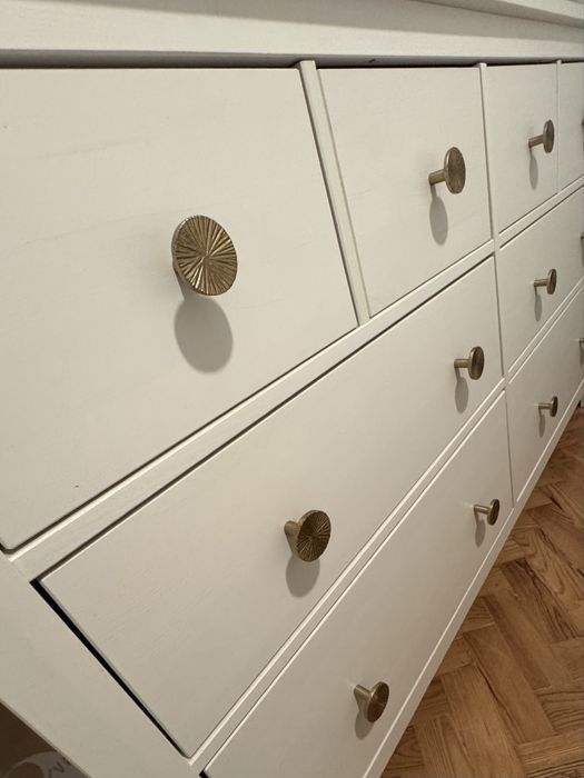 Cómoda branca ikea c/ 8 gavetas