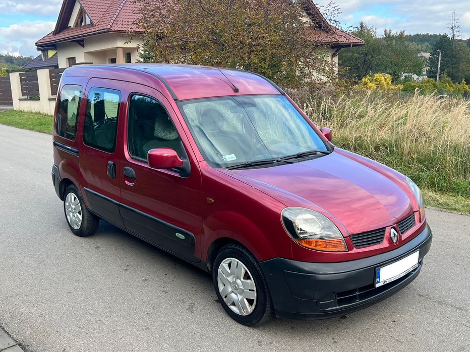 Renault Kangoo LiFT*2004r*1.5diesel*KLIMATYZACJA*wspomaganie*HAK*