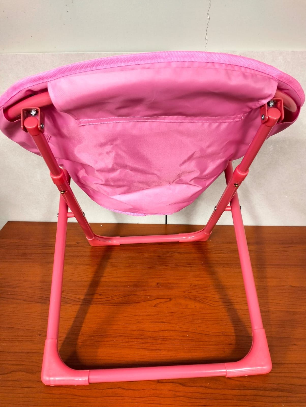 Krzesełko turystyczne dla dzieci - różowe