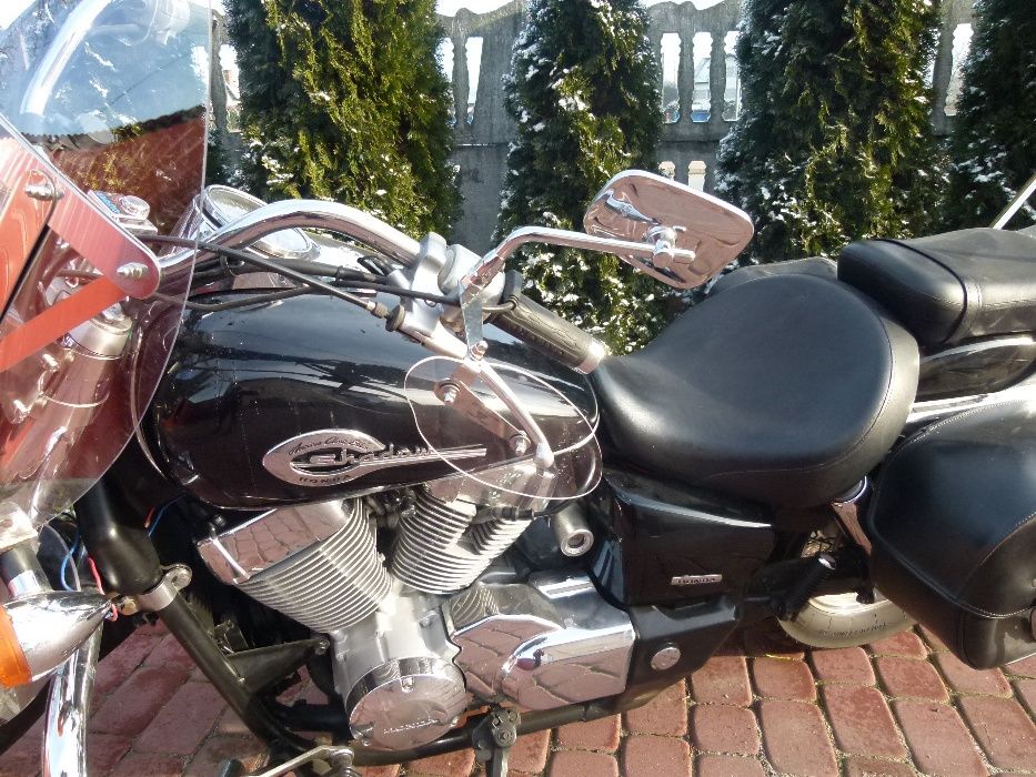 Deflektory kolan rąk Szyba Honda Vt 750 Shadow C2 C3 C4