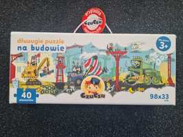 CZUCZU długie puzzle na budowie 40 elementów Poznań