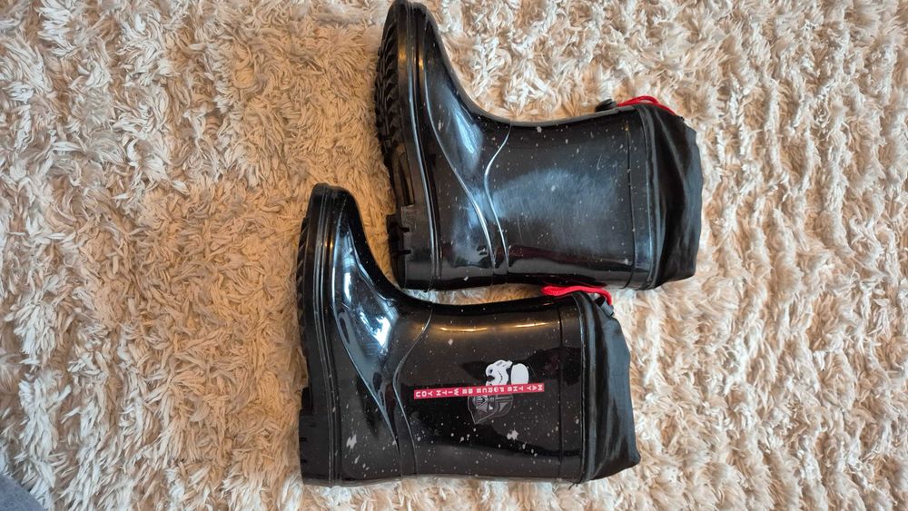 Kalosze star wars r25/26 czarne z gumą wodoszczelną