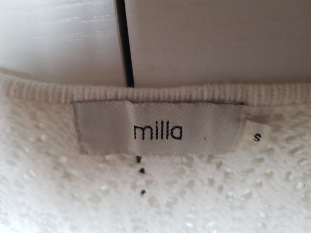 Milla S 36  bluzka ażurowa  koszulka