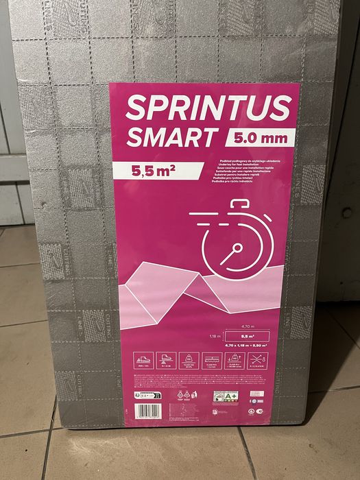 Podkład pod panele laminowane Sprintus Smart 5 mm AFIRMAX