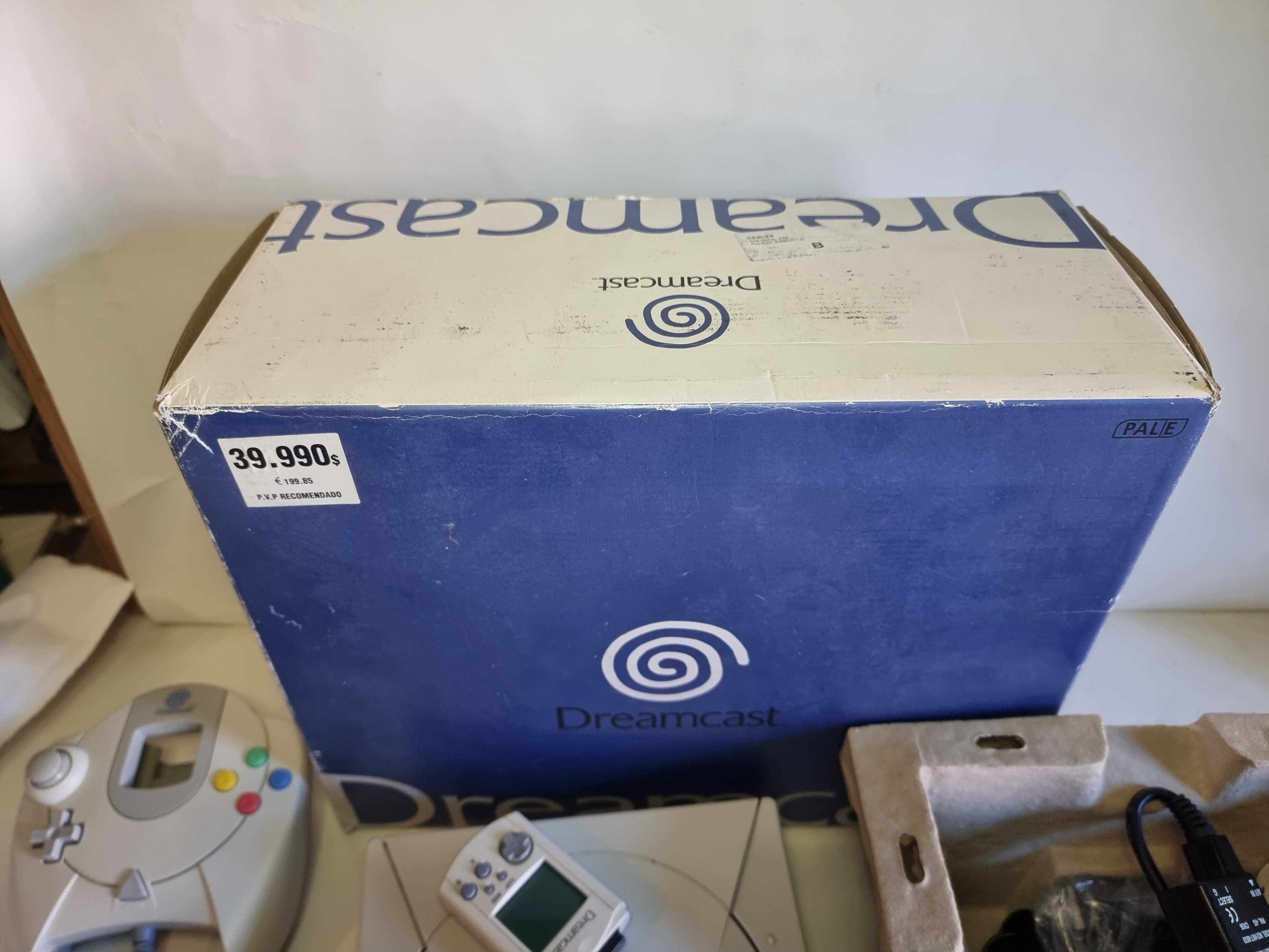 Consolq Sega dremcrat com caixa