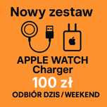 Ładowarka Apple Watch zestaw oryginalny - odbiór weekend