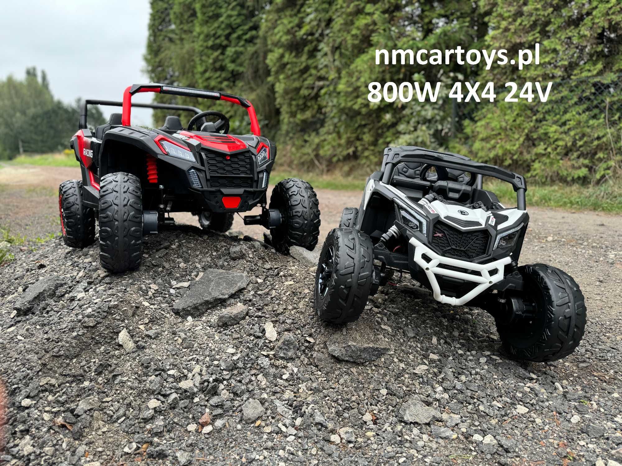 Auto 2os. 4x4 800W 24V Buggy A032 na akumulator Pojazd Samochód Autko