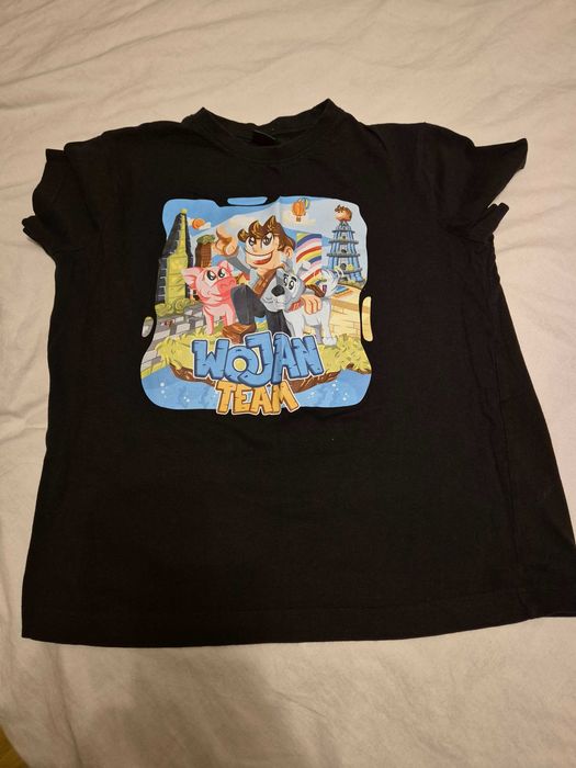 Koszulka Wojan Team 152/158 czarna