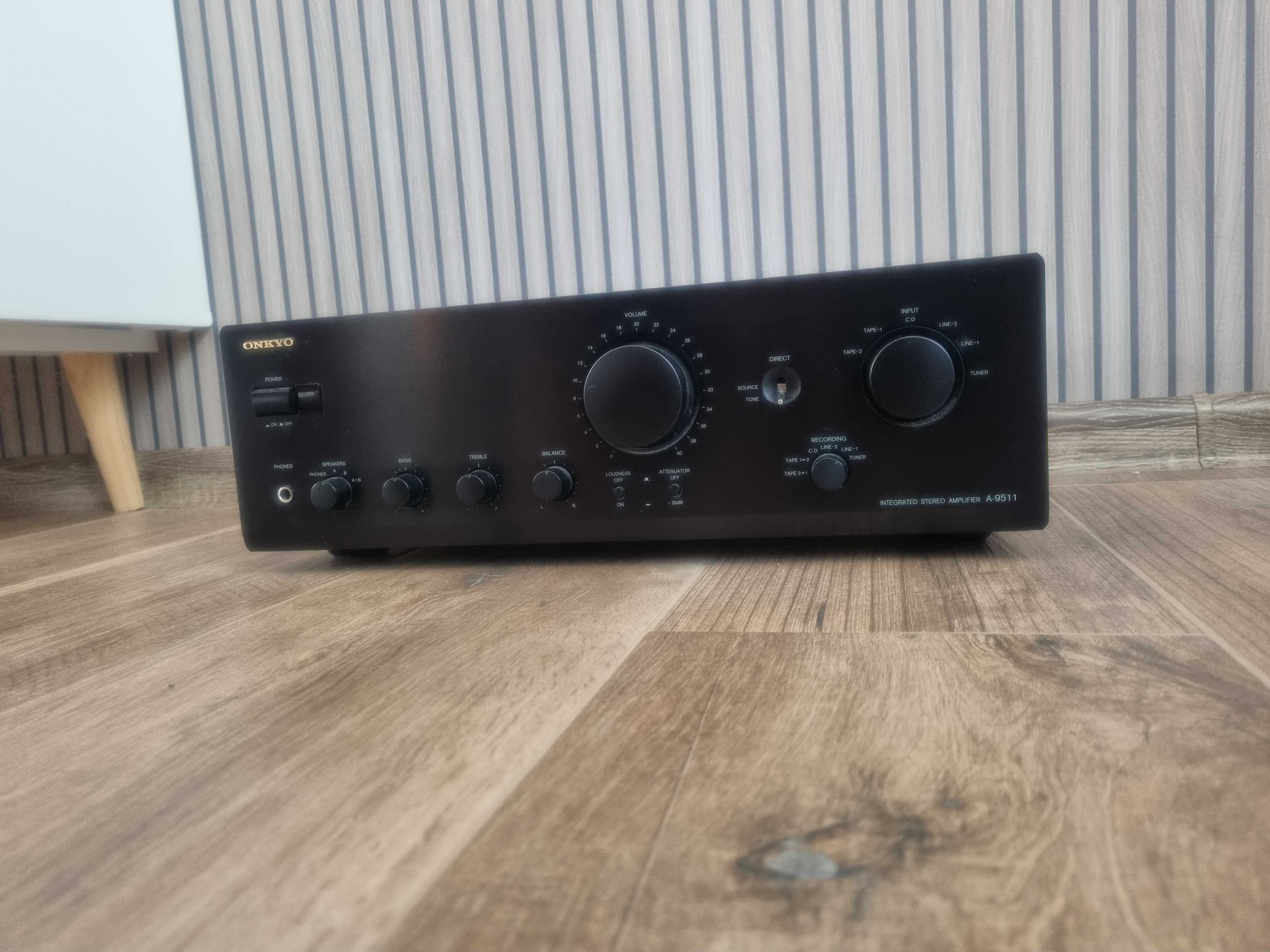 OKAZJA Wzmacniacz stereo integra 4ohm 8ohm Onkyo a 9511 mega brzmienie