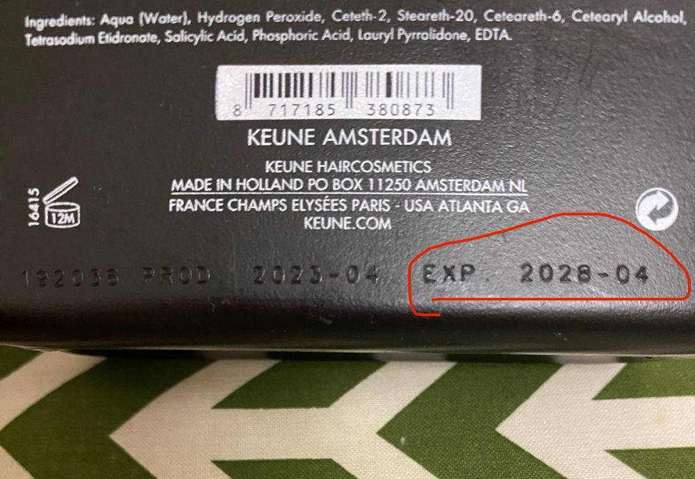 Keune tinta проявник 3% (окислювач)