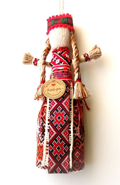 Український сувенір лялька мотанка, лялька ангел охоронець, лелека, ля