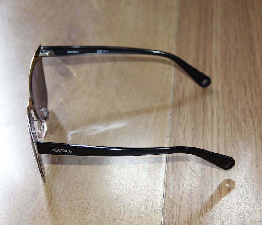 srebrne okulary przeciwsłoneczne max & co. dior kors ray ban  muchy