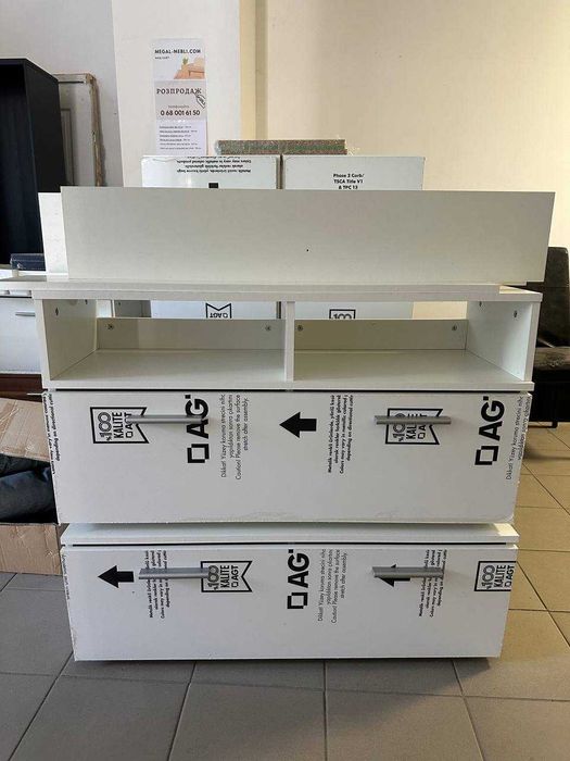 Меблева стінка Mini ASM біла