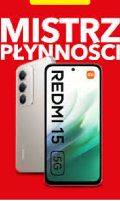HIT.REDMI 15 5G. Pamięć 8\256gb. Bateria 7000. Ekran 6.9